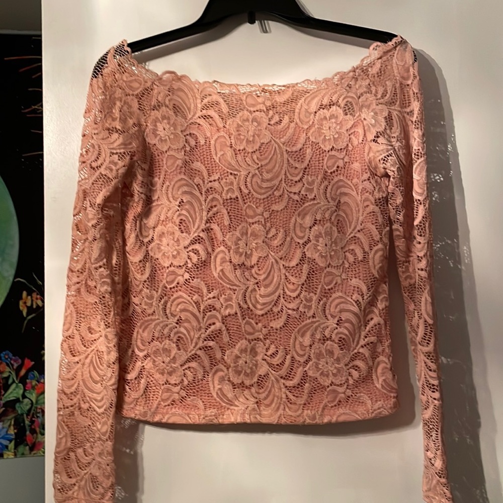 Floral of shoulder top